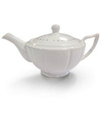 Ahmad Tea Classic White Teapot