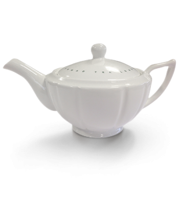 Ahmad Tea Classic White Teapot