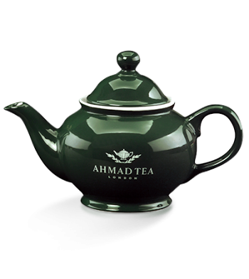 Ahmad Tea Green Teapot