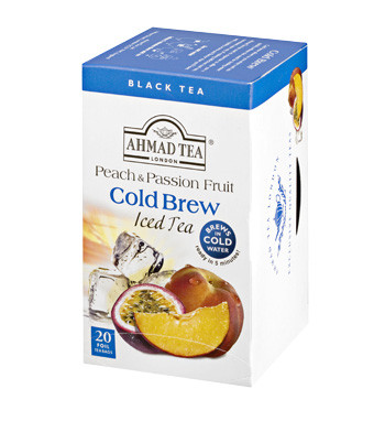 Cold Brew Iced Tea - Peach & Passion Fruit